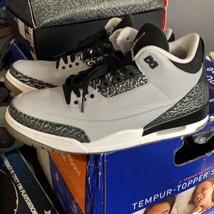 Air Jordan 3 Wolf Grey 10.5